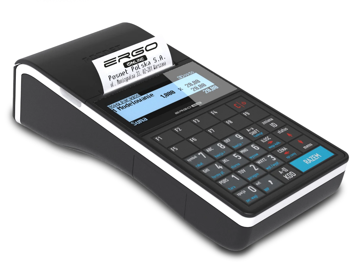 POSNET Ergo ONLINE - kasa fiskalna online